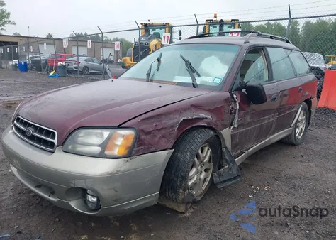 2000 Subaru Legacy из США, поврежденный, VIN 4S3BH665XY7664400